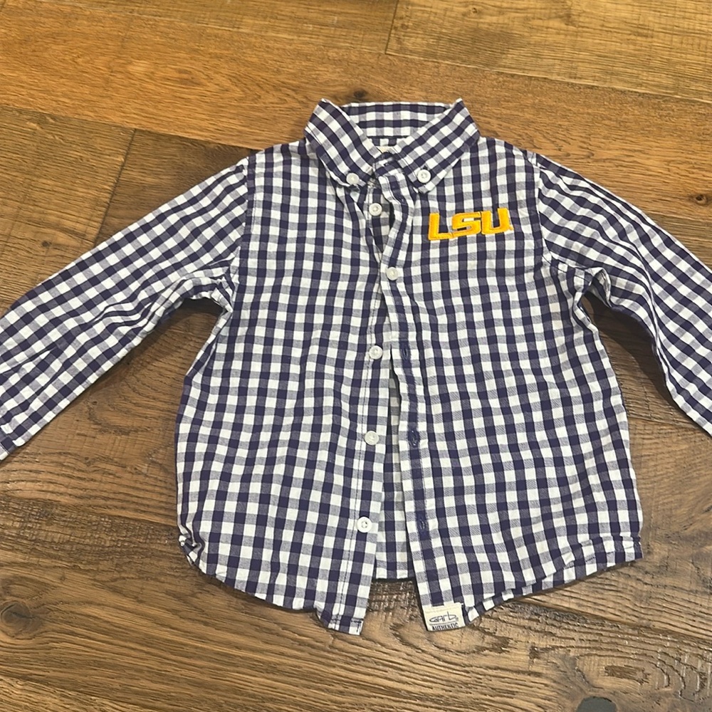 LSU collared shirt